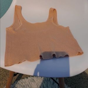 Zara‎ tan tank top